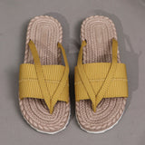 Cross Flat with A Word Beach Slippers | Secret Chicy Boutique