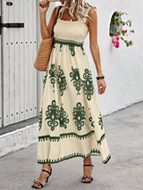 🌴 Summer Strappy Backless Dress | Beach Chicy Boutique Army Green S
