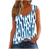 Neck Split Sleeve Tank Top | Cedar Chicy Boutique As Picture 9 S