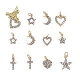 10Pcs Golden Nail Charms | Gleamia Chicy Boutique