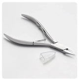 1Pcs Toenail Ingrown Nail Art Cuticle Nipper Clipper Chicy Boutique Silver