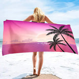 Coconut Tree Beach Sand Towel | Astrid Chicy Boutique