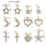 10Pcs Golden Nail Charms | Gleamia Chicy Boutique