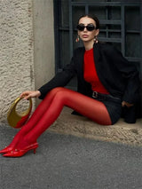 Ultra-Slim High Elastic Leggings – Perfect Fit for All Seasons ❤️ | Zevira Chicy Boutique