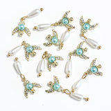 10Pcs Golden Nail Charms | Gleamia Chicy Boutique JE0825