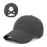 Drying Breathable Female Baseball Cap | Felicity Chicy Boutique Gray Adjustable