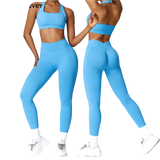 V Back Legging Gym Set | Livra Chicy Boutique