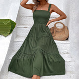 Slim Swing Dress | May Chicy Boutique Green L CHINA