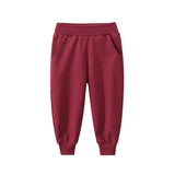 Sweatpant Cotton Elastic Waist | Mireza Chicy Boutique Red CHINA 140(8-9)