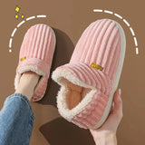 Women’s Winter Fur Slippers Cozy Plush Indoor Slides 👢 | FurEase Chicy Boutique Pink2 CHINA 38-39