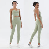 Two Piece Sets leggings | Sculpt Chicy Boutique Avocado L