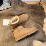 Snow Boots Furry | Furlyn Chicy Boutique Camel 35