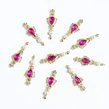 10Pcs Golden Nail Charms | Gleamia Chicy Boutique JE0818