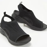 Mesh Fish Platform Sandals | Rachel Chicy Boutique