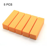 Nails Buffer Grind Buffing Block | Flicker Chicy Boutique Orange-5pcs