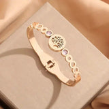 Wedding party grass bracelet | Radiance Chicy Boutique Gold Rose Tree