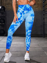 Tie-Dye Seamless High-Waist Leggings, Sculpt & Style | FlexDye Chicy Boutique