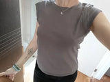 Crop Top Spring Tee | Lush Chicy Boutique