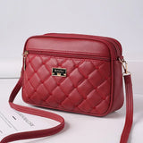 Small Square Handbag | Glam Chicy Boutique red 26cm 8cm 18cm