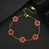 Adjustable Petal Plant Bracelet Women's | Edo Chicy Boutique