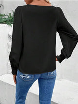 Elegant Long Sleeved Round Neck | Auburn Chicy Boutique