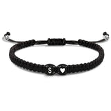 Heart Love Couple Braided Bracelet | Whisper Chicy Boutique S Love