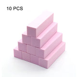 Nails Buffer Grind Buffing Block | Flicker Chicy Boutique Pink-10pcs