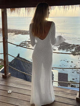 Sexy See-Through Hollow-Out Beach Knitwear | Mermaid Chicy Boutique
