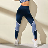 Colorblocked High-Waist Yoga Pants – Vistara Chicy Boutique