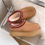 Sheepskin Leather Fur Boots | FurSteps Chicy Boutique