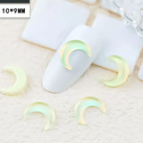 100pcs 10mm Moon Diamond | Luster Chicy Boutique 10mm Yellow 100pcs