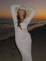 Sexy See-Through Hollow-Out Beach Knitwear | Mermaid Chicy Boutique