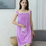 Women Chest Wearable Bath Towel | Elowen Chicy Boutique