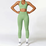 V Back Legging Gym Set | Livra Chicy Boutique