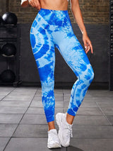 Tie-Dye Seamless High-Waist Leggings, Sculpt & Style | FlexDye Chicy Boutique