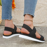 Shoelace flat sandals | Gina Chicy Boutique