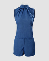 Sleeveless Tank Top and Shorts Set | Lilo Chicy Boutique