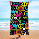 Absorbent Beach Towels | Shirly Chicy Boutique Love 70x140cm