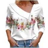 Long Sleeve Top White-Pink | Pixie Chicy Boutique