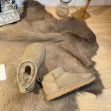 Snow Boots Furry | Furlyn Chicy Boutique brown 35