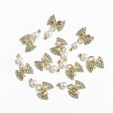10Pcs Golden Nail Charms | Gleamia Chicy Boutique JE0832