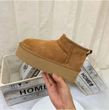 Sheepskin Leather Fur Boots | FurSteps Chicy Boutique