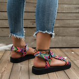 Hemp Rope Set Foot Beach Sandals | Light Chicy Boutique