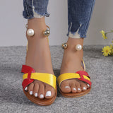 Slip on Colorful Sandals | Merav Chicy Boutique Yellow 36