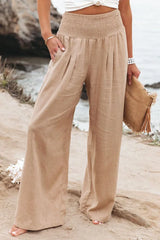 Cotton Hemp High Waist | Twilight Chicy Boutique Khaki M