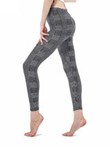 Plaid High Waist Leggings | PlaidFit Chicy Boutique