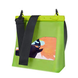Waterproof Pouch with Beach Swimming Bag | Vesper Chicy Boutique Green Case & Strap PVC
