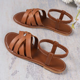 Roman Strap with Non slip Rubber Soles | Moshit Chicy Boutique