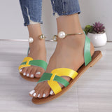 Slip on Colorful Sandals | Merav Chicy Boutique