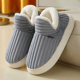 Women’s Winter Fur Slippers Cozy Plush Indoor Slides 👢 | FurEase Chicy Boutique